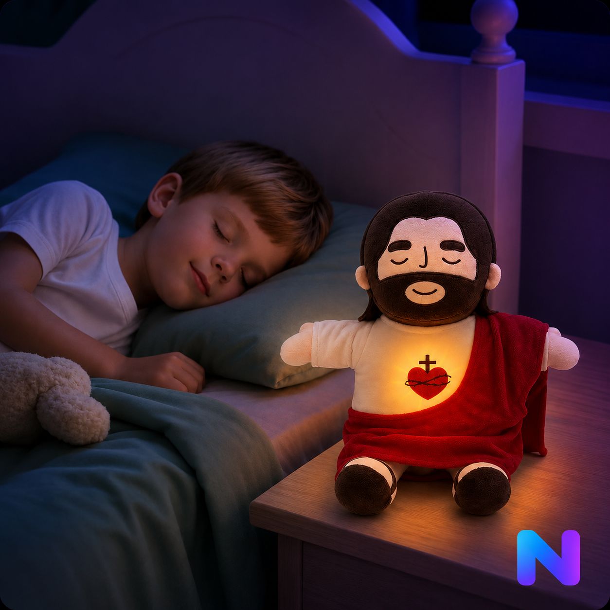 Peluche Jesus Respiración