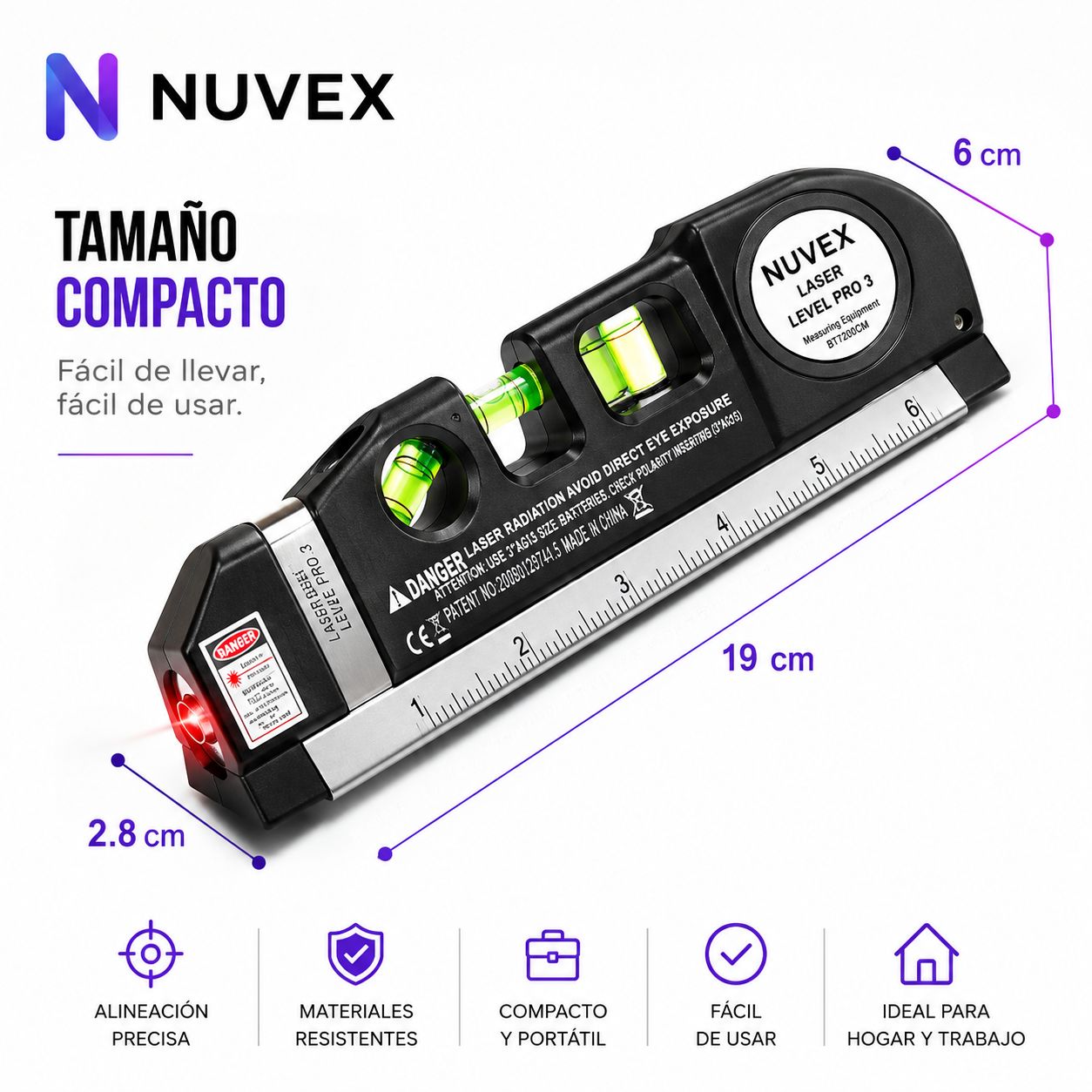 NIVELADOR LASER MULTIFUNCION PREMIUM