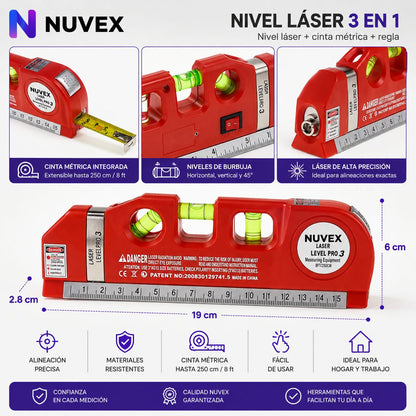 NIVELADOR LASER MULTIFUNCION PREMIUM