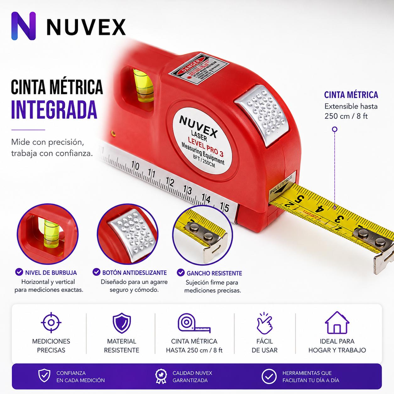 NIVELADOR LASER MULTIFUNCION PREMIUM