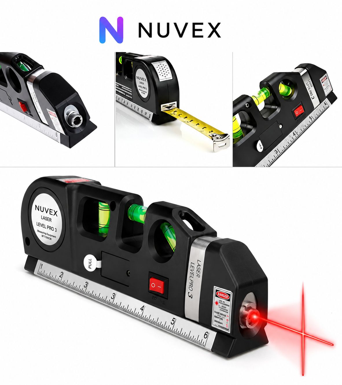 NIVELADOR LASER MULTIFUNCION PREMIUM